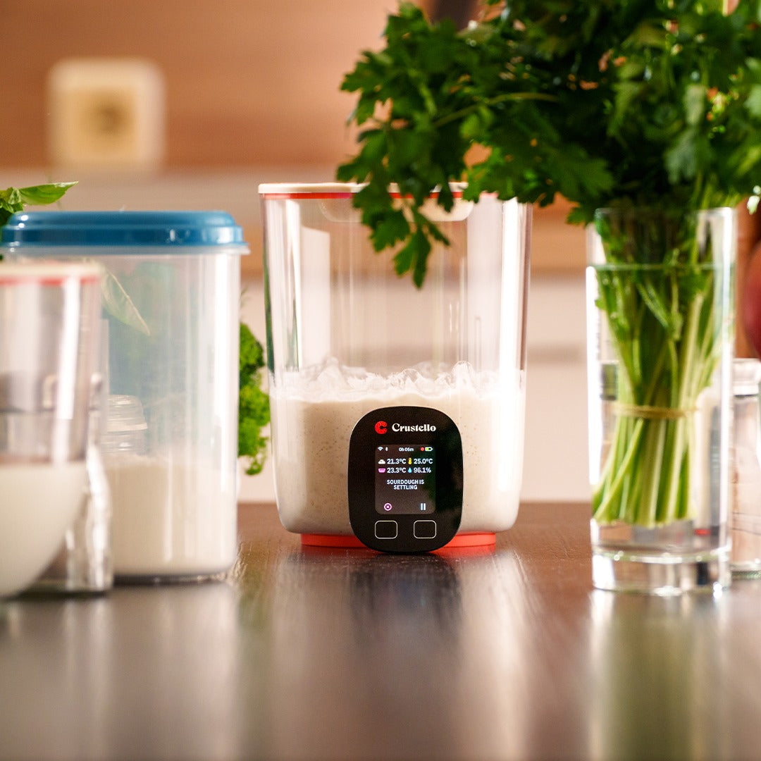 Smart Sourdough Bowl For Starter & Fermentation