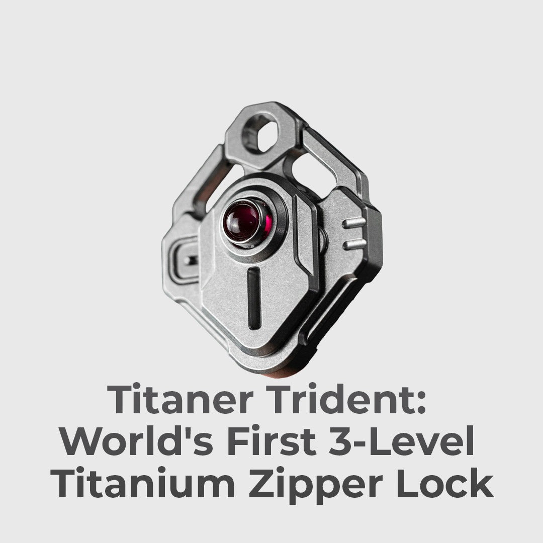 Triple-Level Lock For Zippers